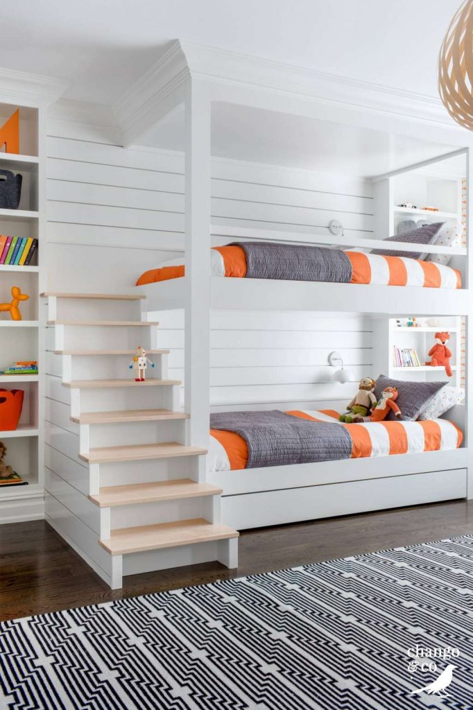 Modern Kids Bedroom Designs With Bunk Beds