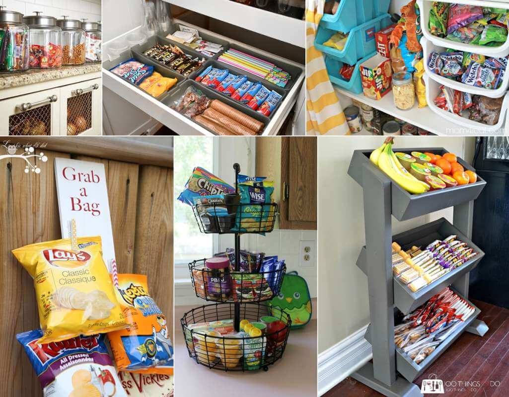 DIY Snack Storage Ideas