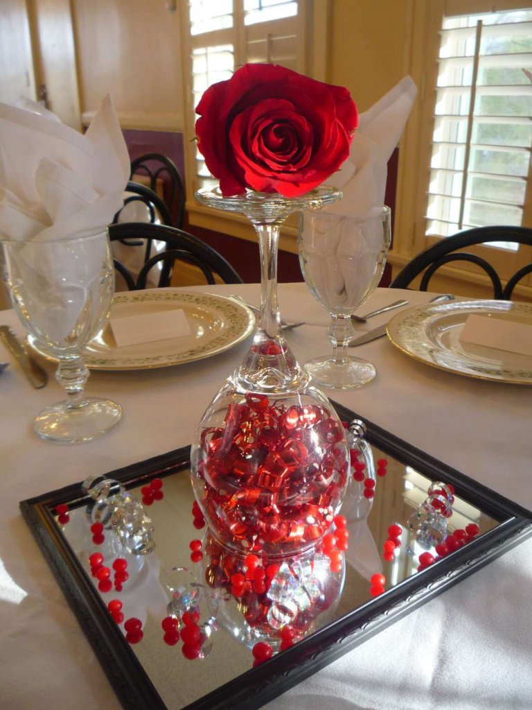 Valentine's Day Centerpiece Ideas 