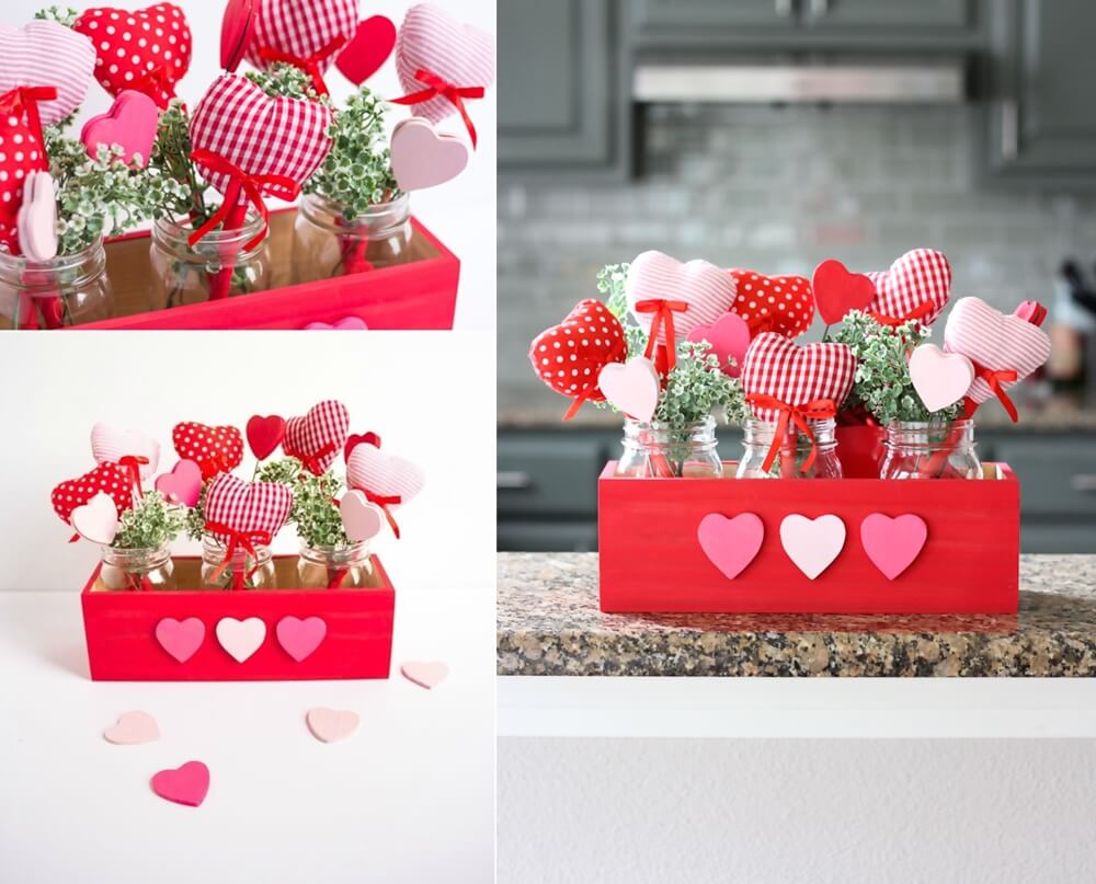 Valentine's Day Centerpiece Ideas 