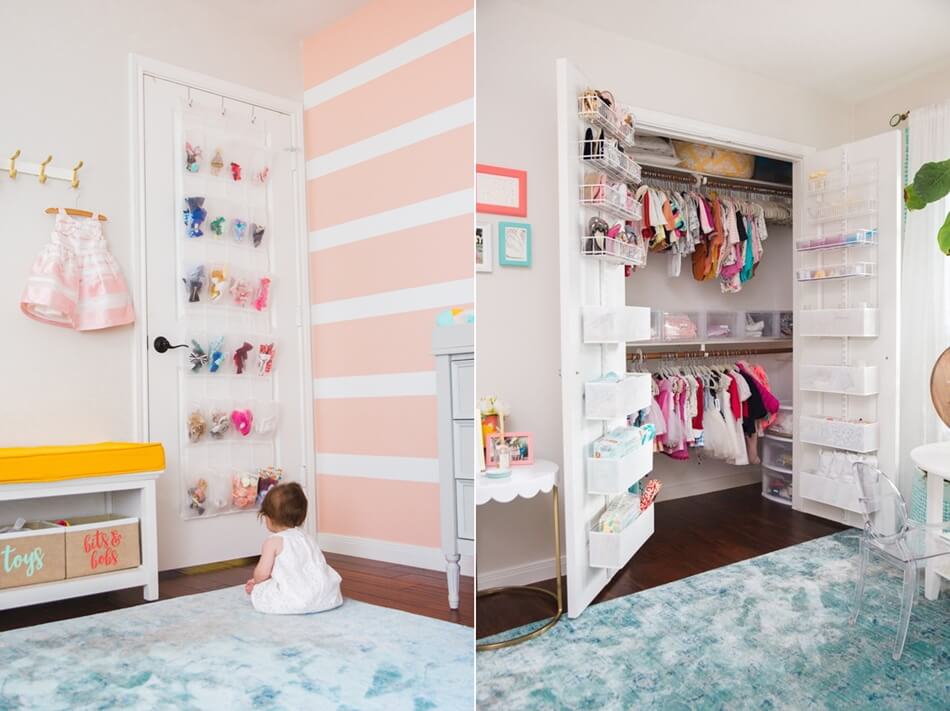 Kids Closet Organization 