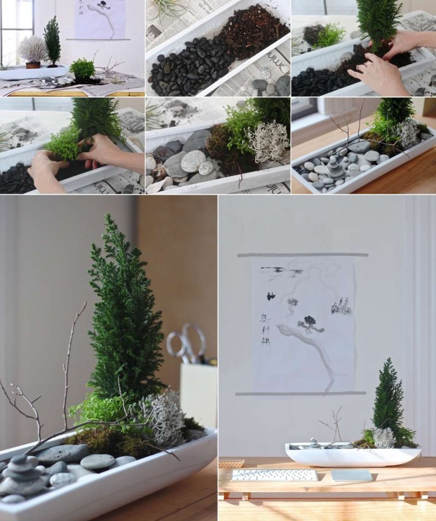 diy tabletop gardens 