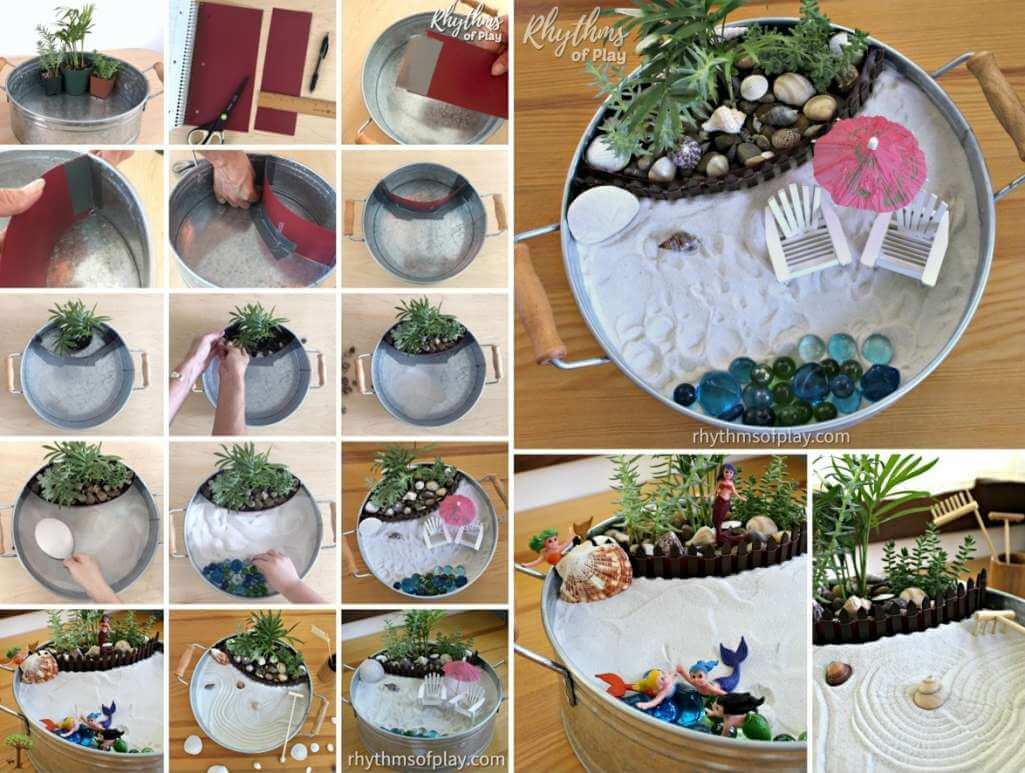 diy tabletop gardens 