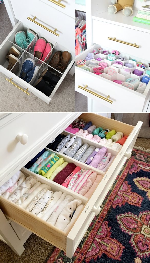 Kids Closet Organization 