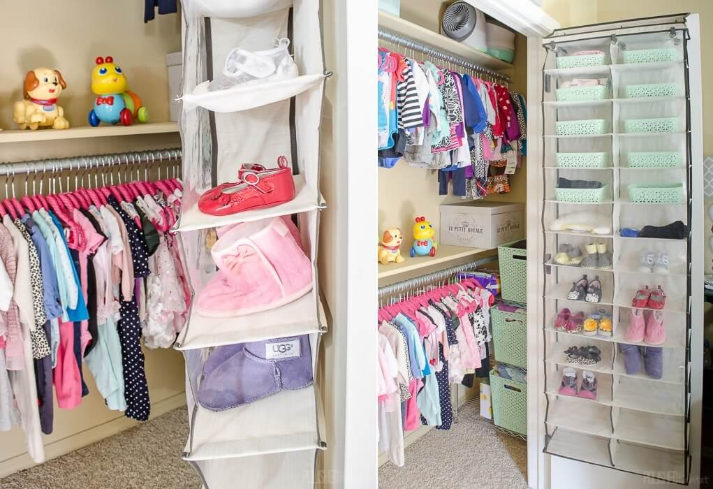 Kids Closet Organization 