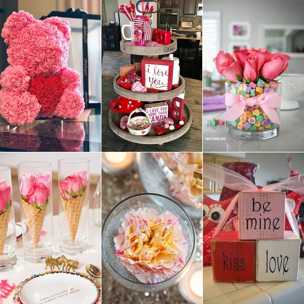 Valentine's Day Centerpiece Ideas 