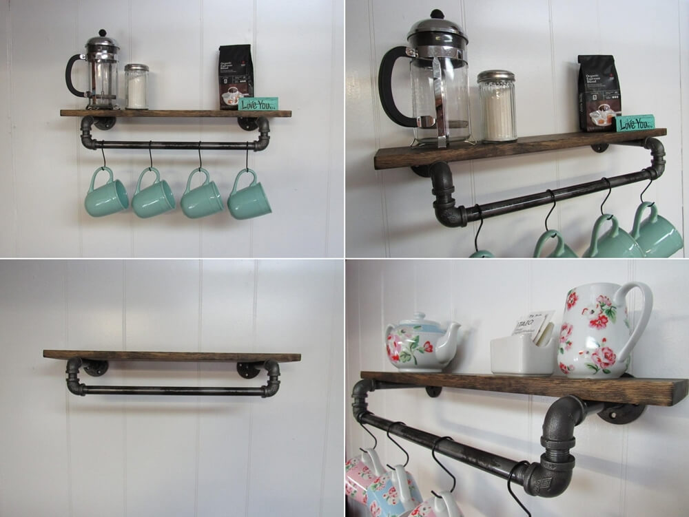 DIY Mug Racks 