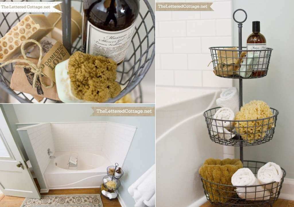 Bathtub Storage Ideas