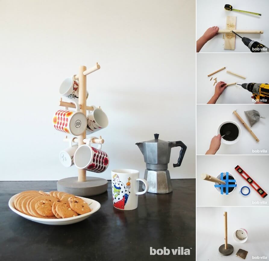 DIY Mug Racks 