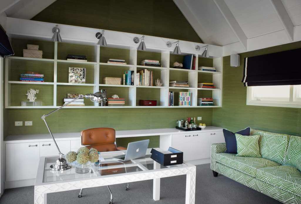 Home Office Accent Wall Ideas
