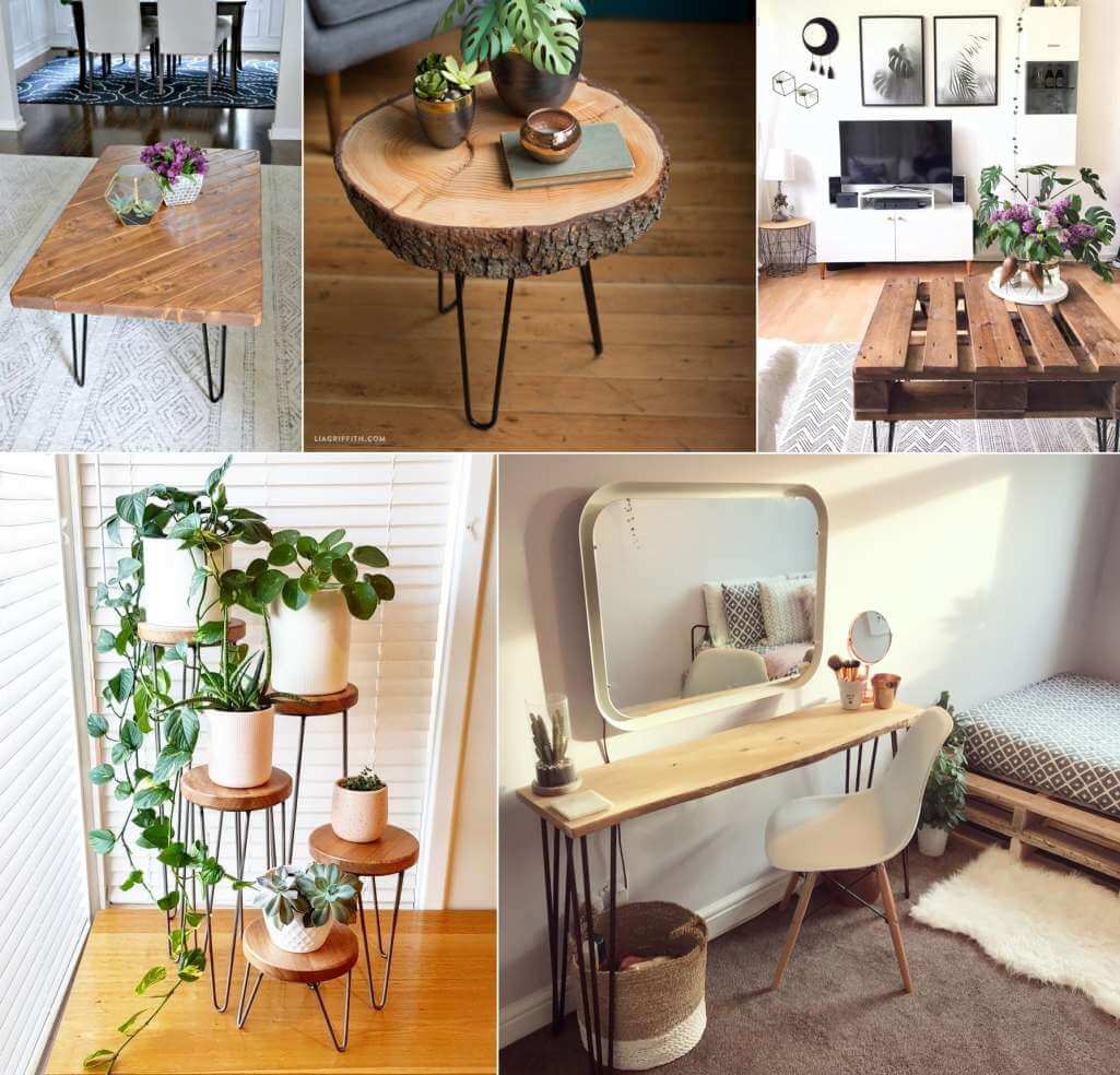 DIY Hairpin Leg Furniture 