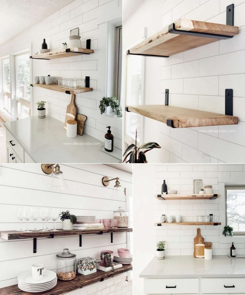 Wooden Shelves