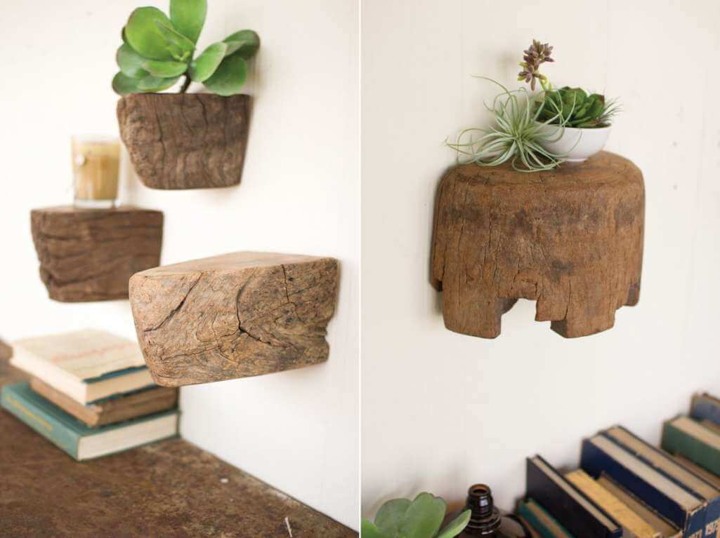 Wooden Shelves