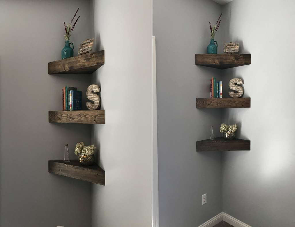 Wooden Shelves