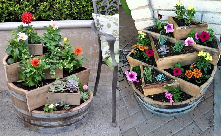 Tiered Planter Ideas