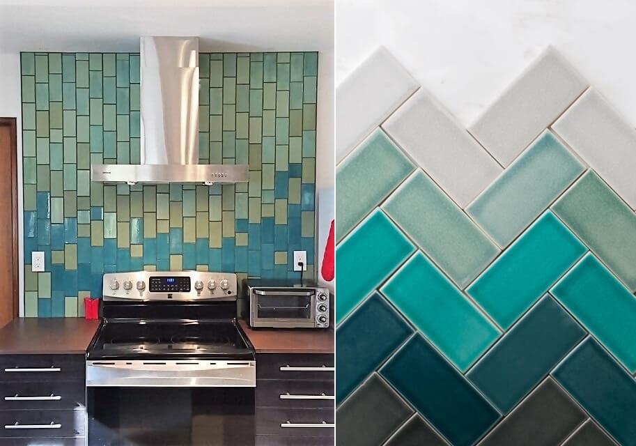 subway tile backsplash