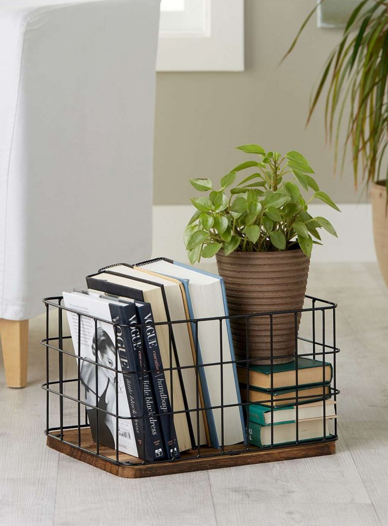 Ways to Use Wire Baskets for Home Storage