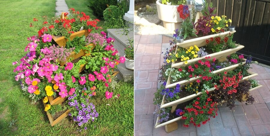 Tiered Planter Ideas