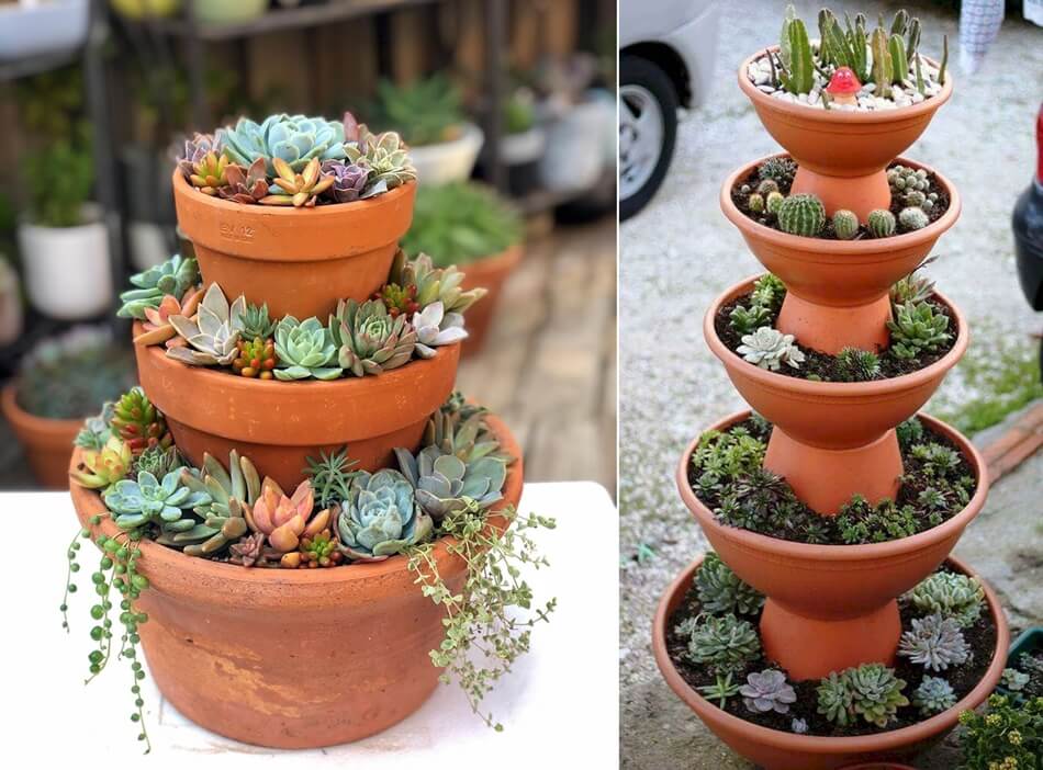 Tiered Planter Ideas