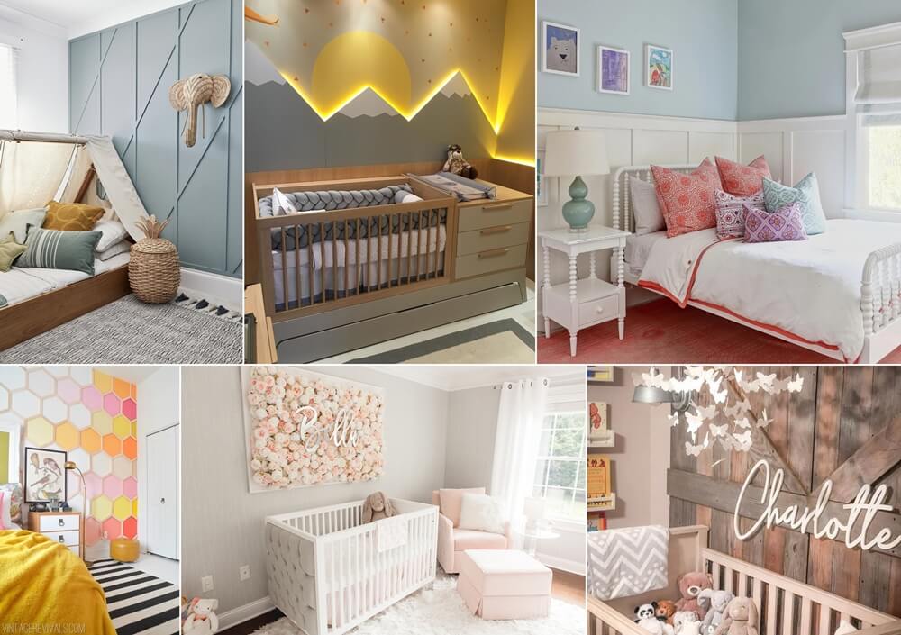 Wall Texture Ideas for Kids and Baby Room