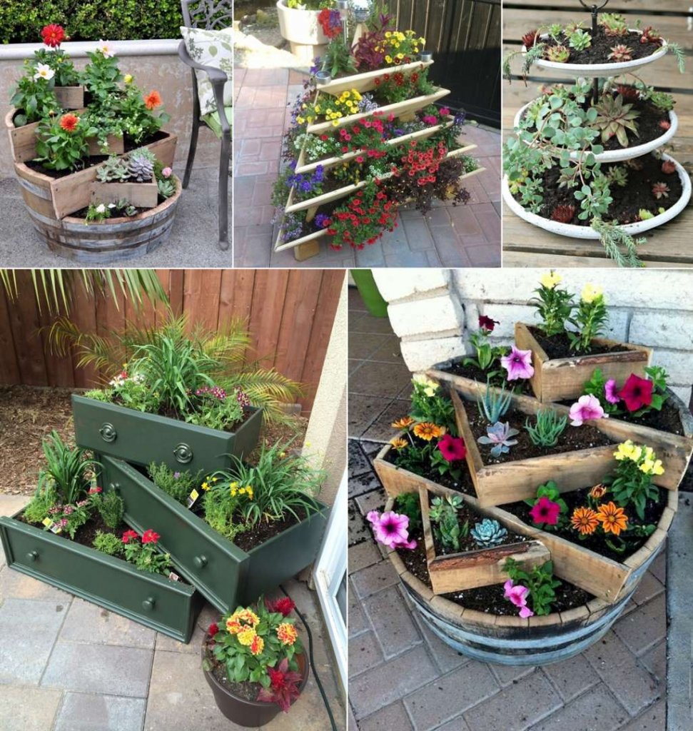 Tiered Planter Ideas