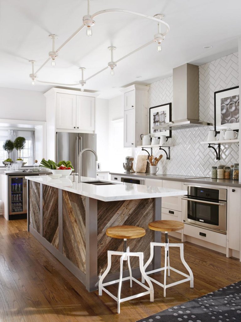 Long Kitchen Island