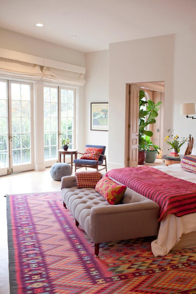 Ideas to Style Colorful Rugs