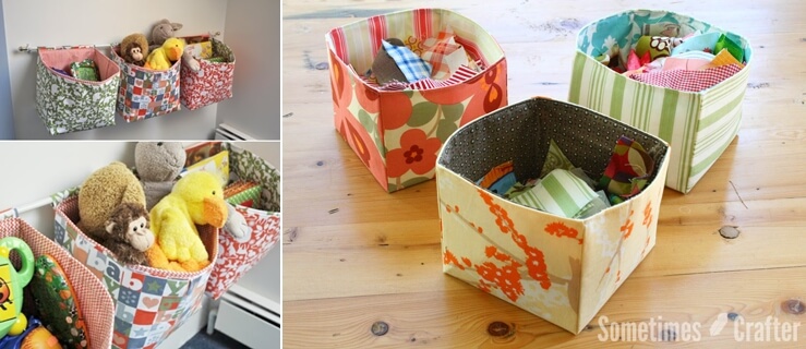 DIY Fabric Organizer Ideas 