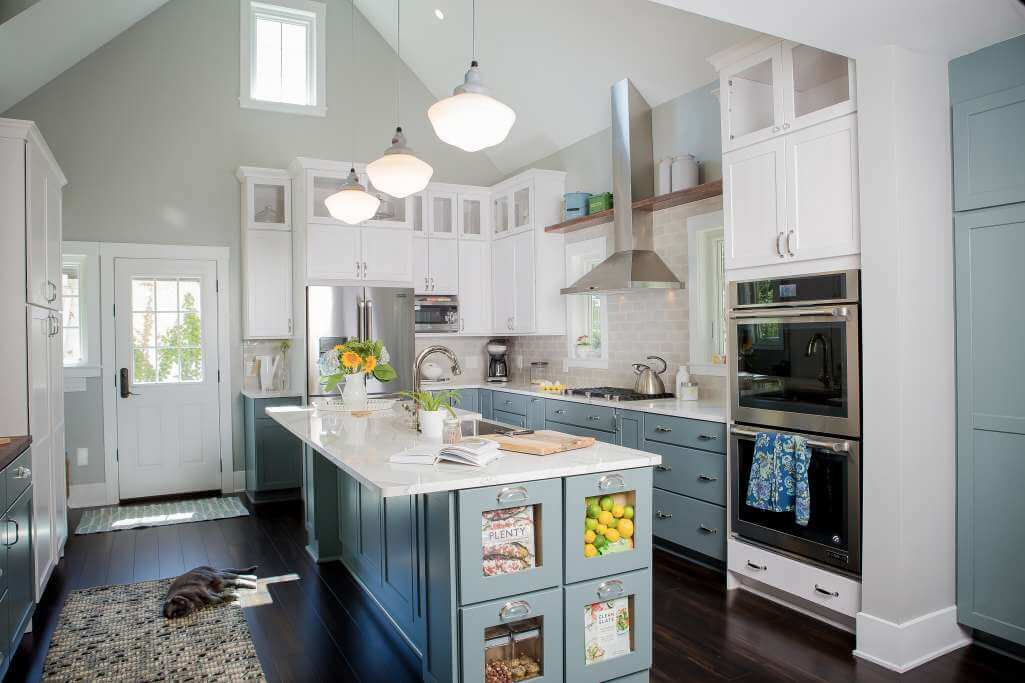 Long Kitchen Island