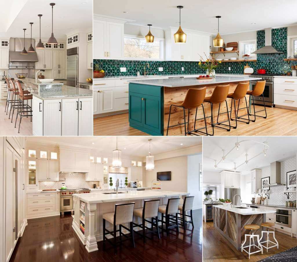 Long Kitchen Island