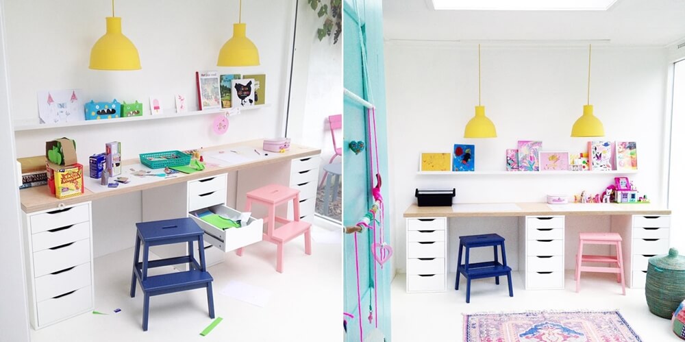 Fun Kids Homework Station Ideas