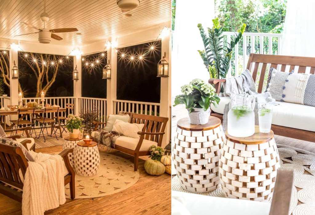Ideas To Decorate With Garden Stools