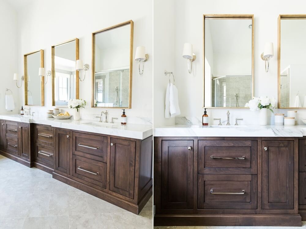statement bathroom mirrors