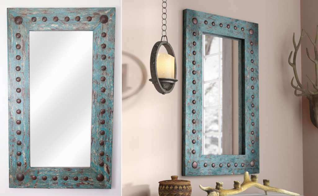 statement bathroom mirrors