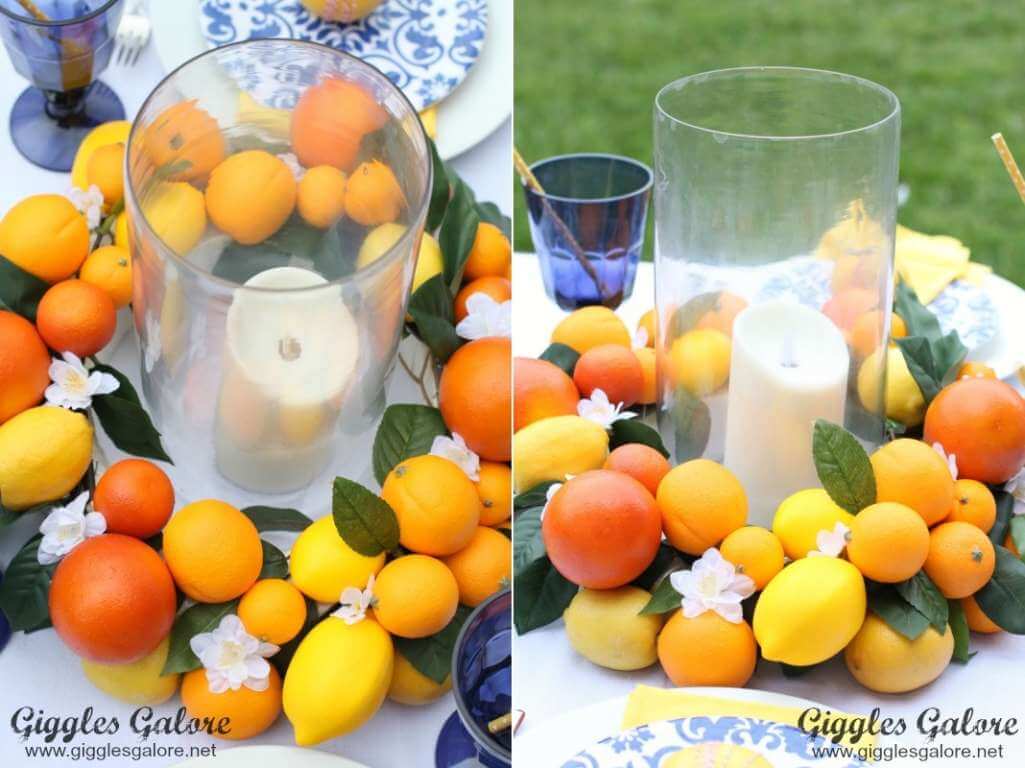 Citrus Centrepiece Ideas