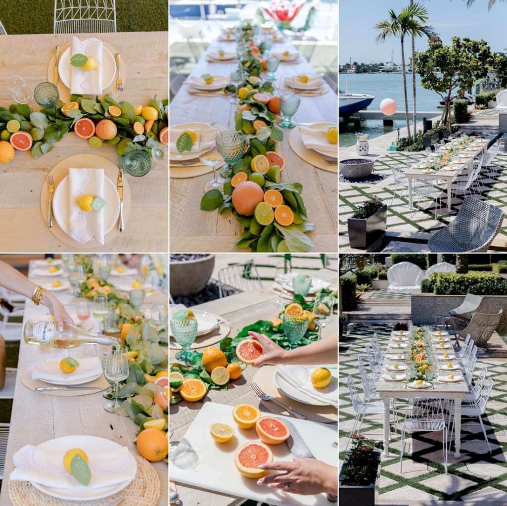 Citrus Centrepiece Ideas