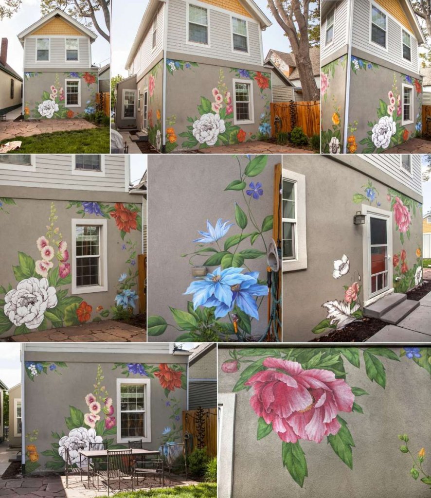 DIY Outdoor Wall Mural Ideas