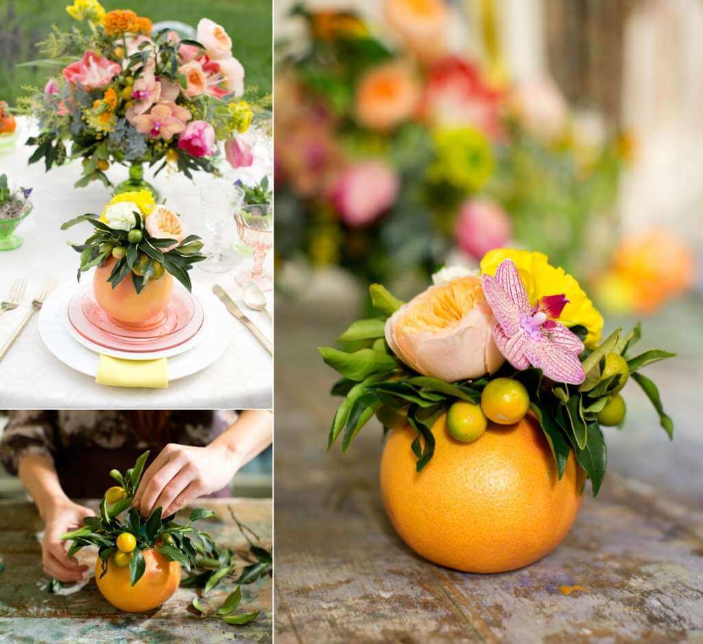 Citrus Centrepiece Ideas