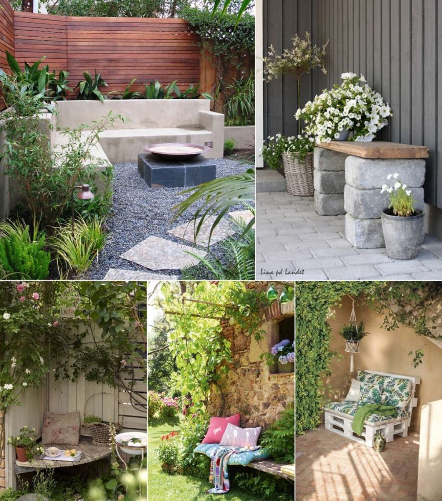 Garden Nook Seating Ideas