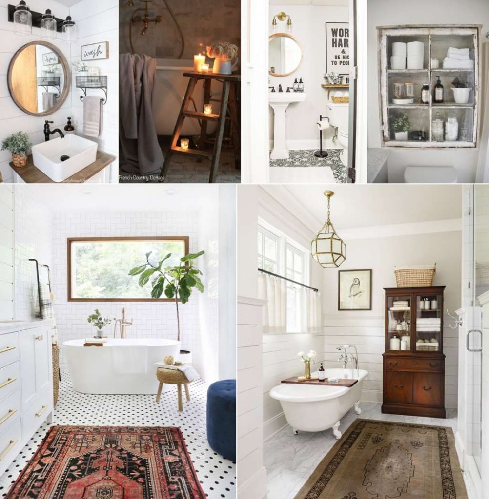 Vintage Bathroom Decor Ideas