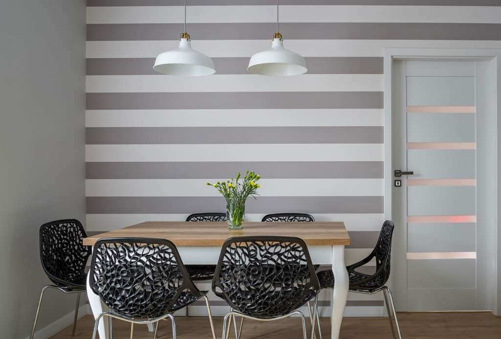 dining room accent wall