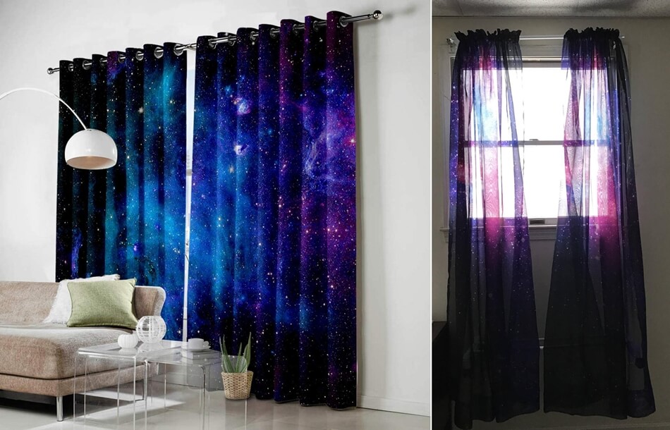 galaxy inspired home decor ideas