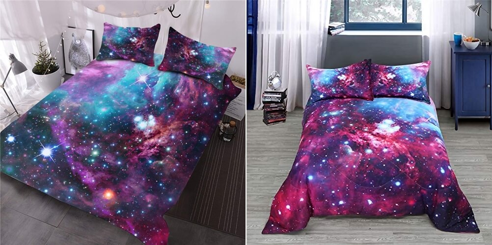 galaxy inspired home decor ideas