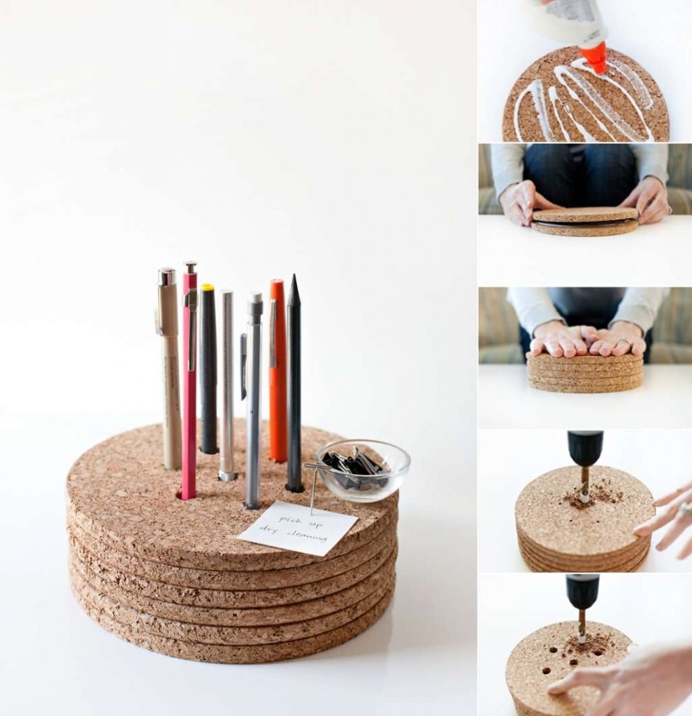 diy pencil holder 