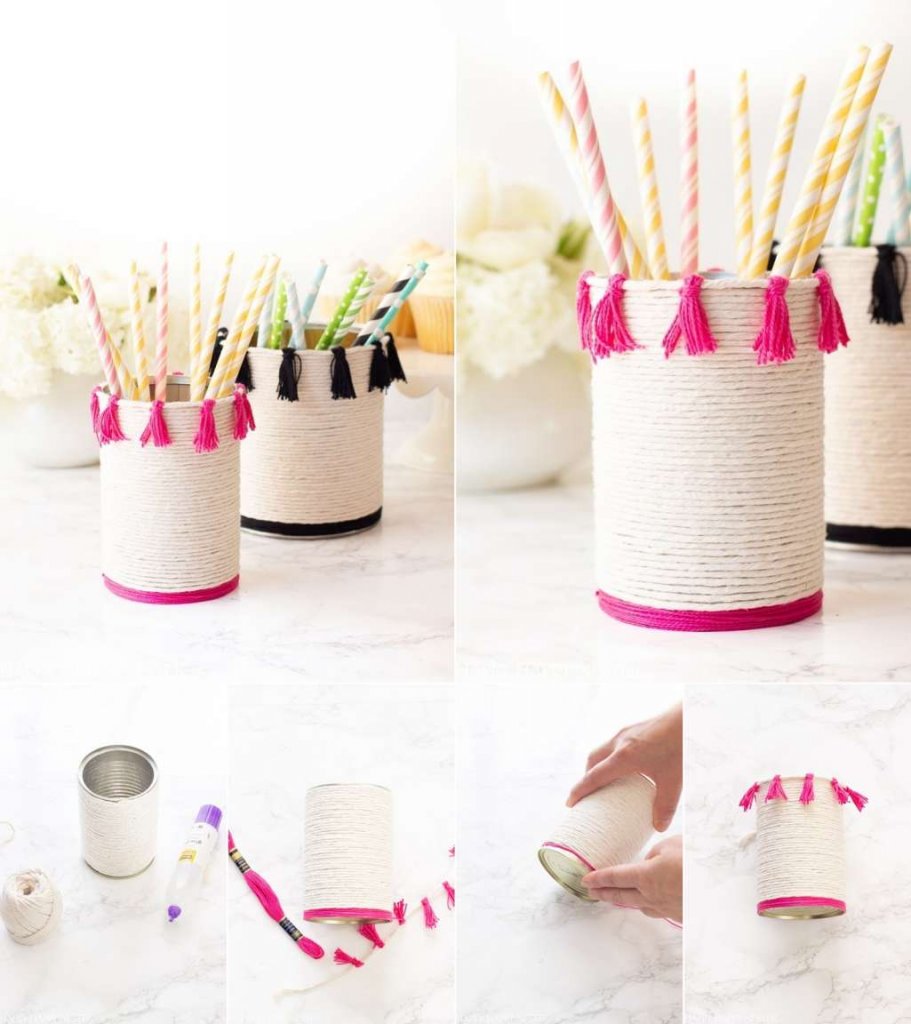 diy pencil holder 