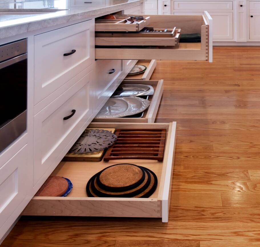 Organize Your Home with Shallow Drawers