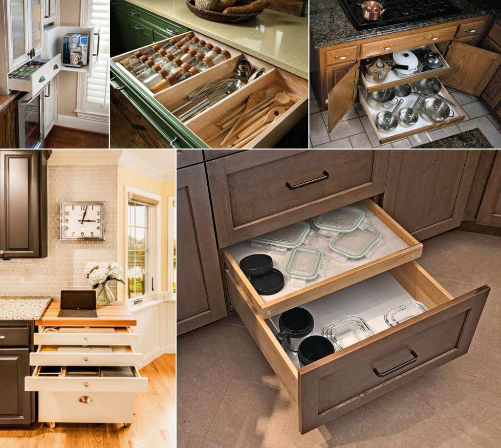 Organize Your Home with Shallow Drawers