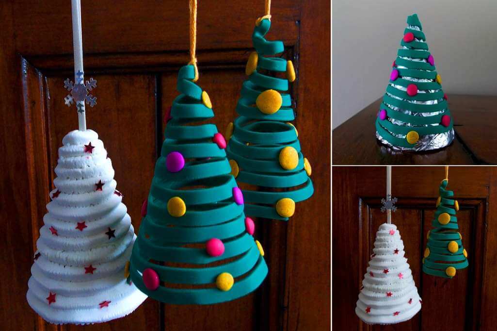 DIY Polymer Clay Christmas Ornaments