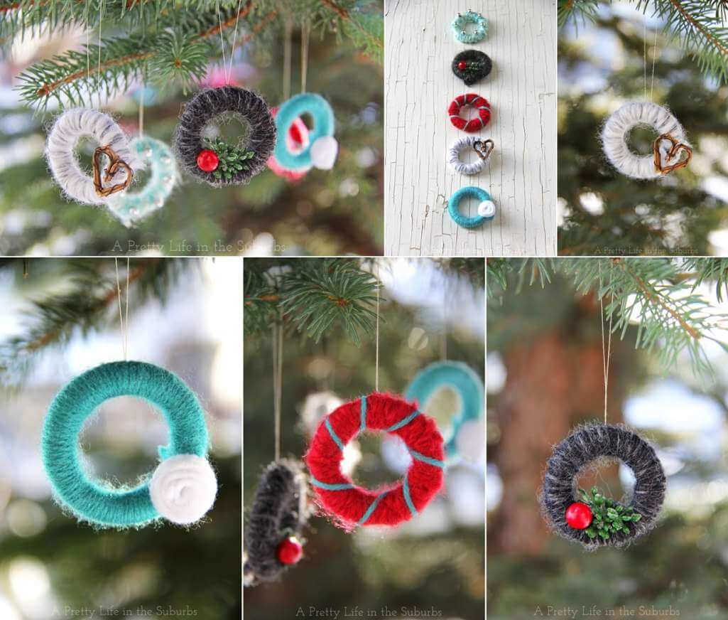 yarn christmas crafts