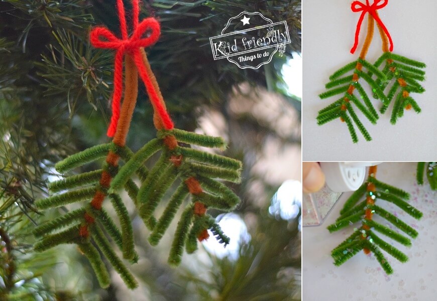 pipe cleaner christmas decorations 